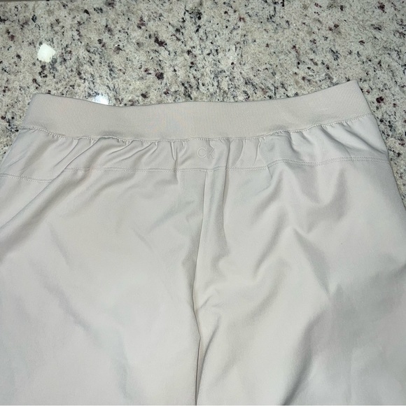 Calvin Klein performance ankle pant light beige/cream color size xl - Picture 8 of 10
